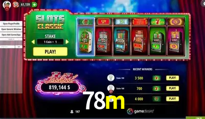 Descubra o Mundo do Cassino Online com 78m